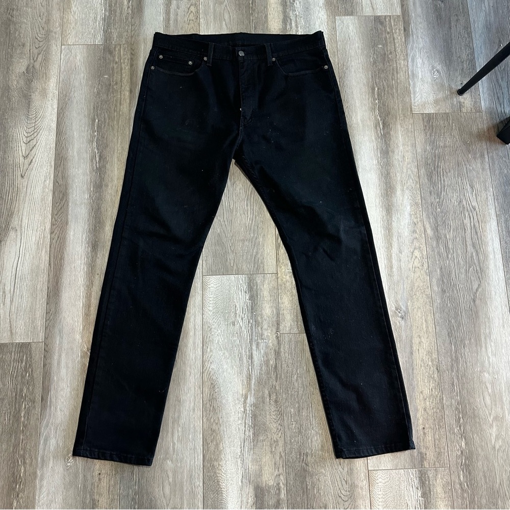 Levis 502 Black Denim Jean